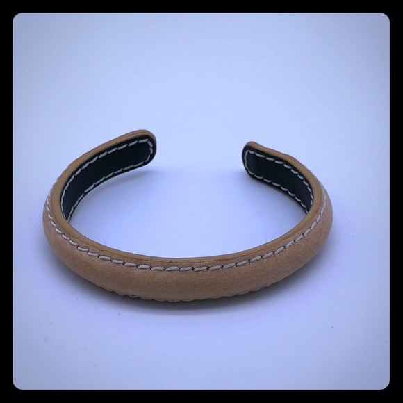 Fossil Leather Cuff - Picture 2 of 5